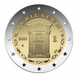 Italy 2 Euro coin Jubilee Year 2025 BU in Coincard WORLD COINS