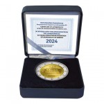 GREECE 2024 RESTORATION OF DEMOCRACY 2 EURO BE PROOF COIN WORLD COINS