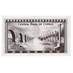 CYPRUS 1 POUND 1969 BANKNOTE ALMOST UNC P43a WORLD BANKNOTES