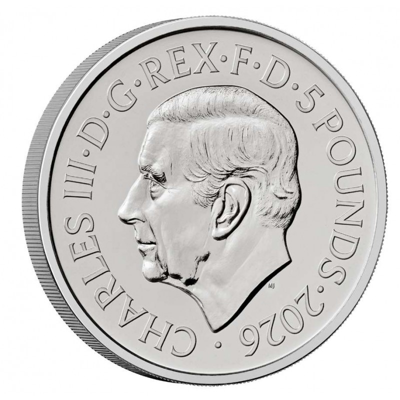 UK 2026 100 Years of QEII Rank-Broadley Portrait Coin in Blister WORLD COINS