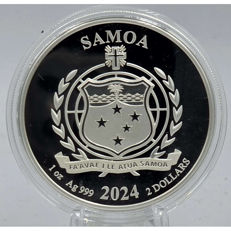 Samoa Popeye Group 2024 1 oz 999 Proof Silver Coin GOLD AND SILVER BULLION