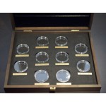 WOODEN CASE Box Royal Tudor Beasts Series 2 Oz Display 10 Silver Coins Holder GOLD AND SILVER BULLION
