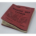 WANTED MEN OF CYPRUS 1958 EOKA FIGHTERS POCKET BOOKLET ANTIQUES & OTHER COLLECTIBLES