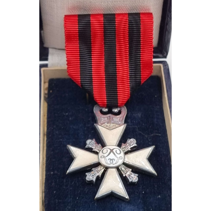 Belgium Civil Decoration Medal for Long Service with Rippon in box ANTIQUES & OTHER COLLECTIBLES