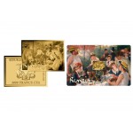 Renoir The Rowers Breakfast 1/1000 Oz Gold Coin 3000 Francs Chad 2024 GOLD AND SILVER BULLION