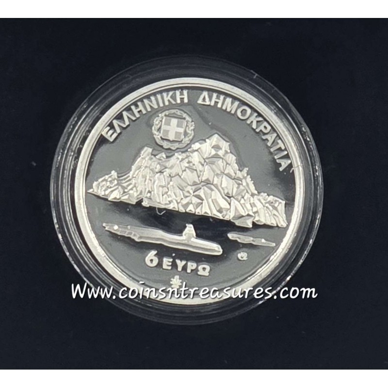 Greece 2025 Year of Glaciers preservation 6 Euro Silver Proof Coin WORLD COINS