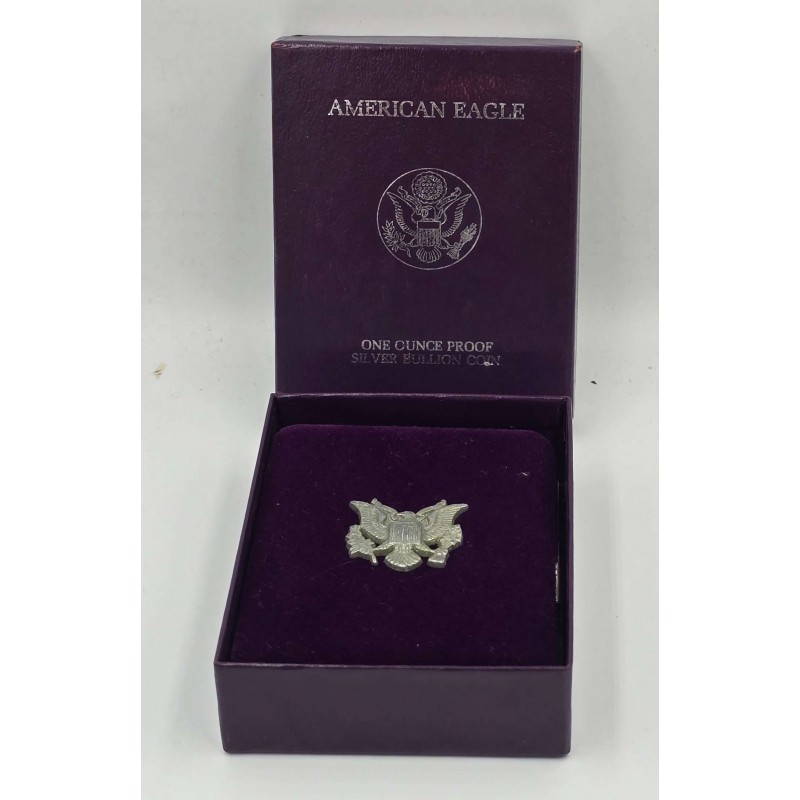 USA 1990 American Eagle Liberty 1 Oz Silver Dollar Proof coin WORLD COINS