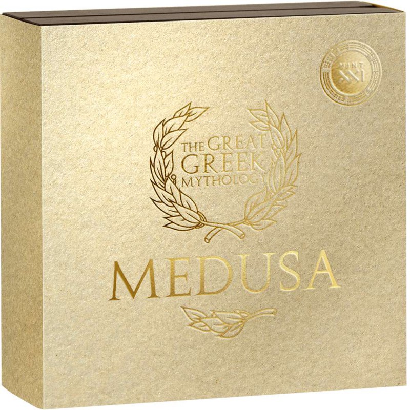 Medusa 2023 Great Greek Mythology 2 Oz Silver Coin GOLD AND SILVER BULLION