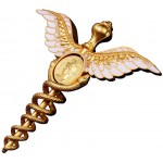 STAFF OF HERMES CADUCEUS 2 Oz Silver Coin 5$ Samoa 2025 GOLD AND SILVER BULLION