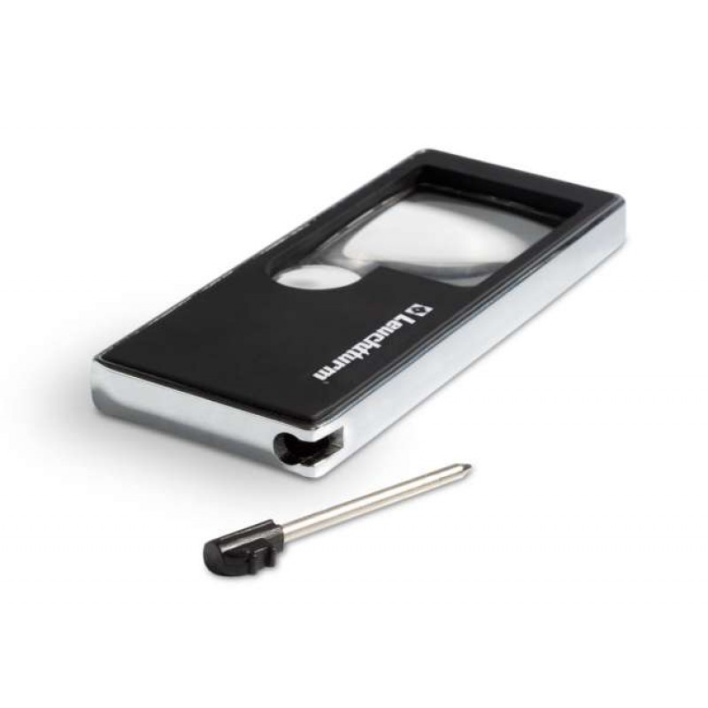 POCKET Magnifier 2.5 x magnification 10 x with light ACCESSORIES & SUPPLIES