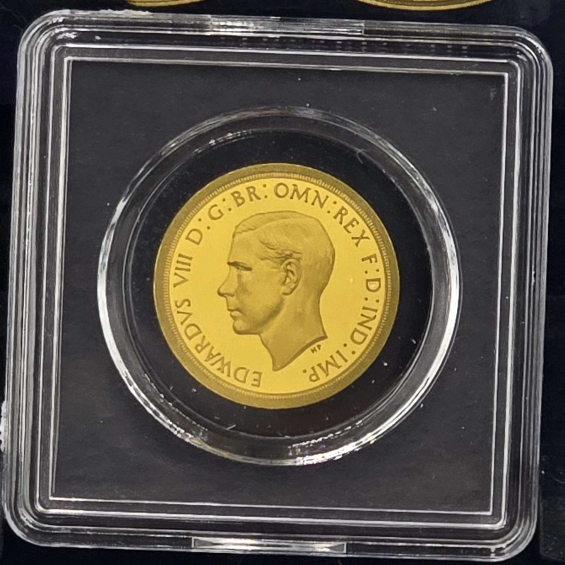 King Edward 1937 Sovereign 1/1000 Oz .999 Gold Coin 2024 GOLD AND SILVER BULLION