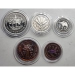 CYPRUS 1955 PROOF SET LAST COINS BRITISH ADMINISTRATION RARE WORLD COINS