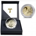 Italy 2 Euro coin St. Francis of Assisi 2026 REVERSE Proof BE WORLD COINS