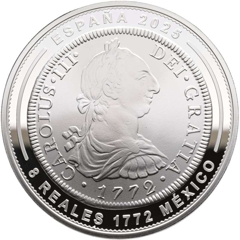 Jewels of Museum 1772 Carlos III México Spain silver Proof coin 2025 WORLD COINS