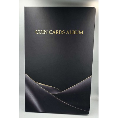 Coin Card Album for 1/1000 Oz Gold Coins in Cards