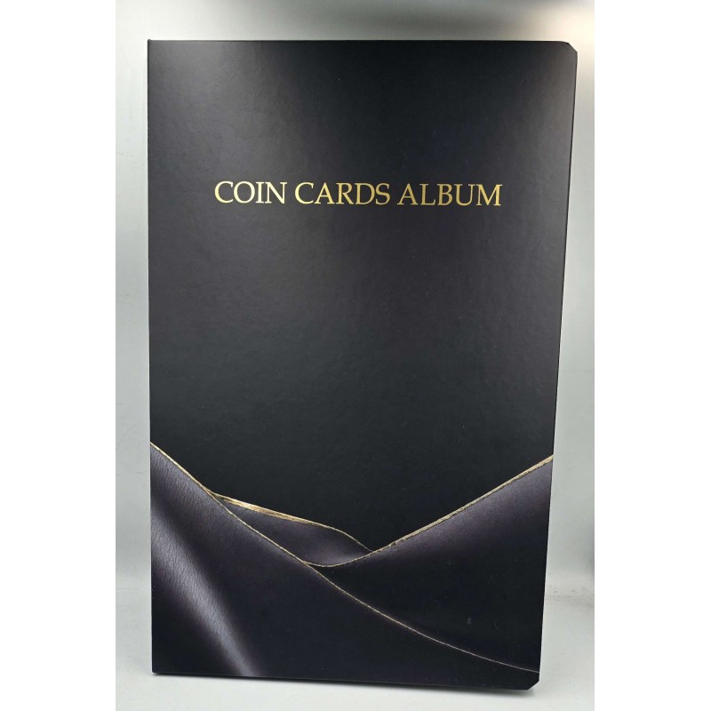 Coin Card Album for 1/1000 Oz Gold Coins in Cards GOLD AND SILVER BULLION