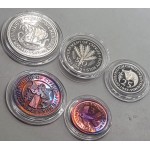 CYPRUS 1955 PROOF SET LAST COINS BRITISH ADMINISTRATION RARE WORLD COINS