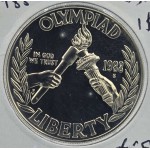 USA 1988 Seoul Olympics Silver Proof Dollar 1988 WORLD COINS