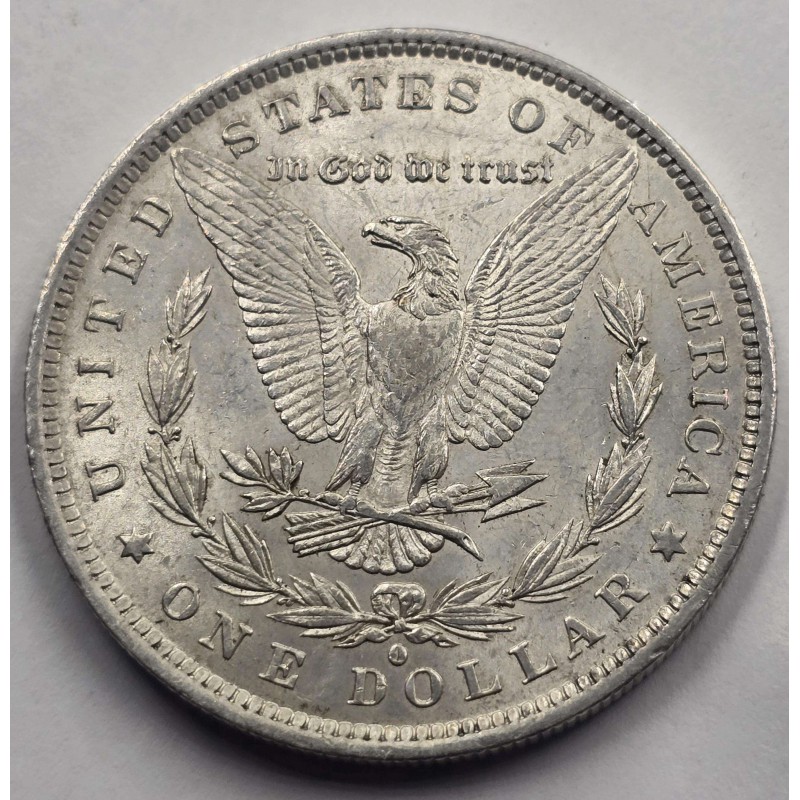 USA MORGAN SILVER DOLLAR COIN 1884 O UNC WORLD COINS