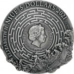 NIUE 2021 DAEDALUS AND ICARUS 2 OZ PURE SILVER COIN GOLD AND SILVER BULLION