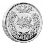 Great Engravers Waterloo Medal Victory 2 Oz UK silver proof Coin 2025 GOLD AND SILVER BULLION