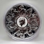 UK 2022 ENGLAND QUEENS BEAST COMPLETER 10 TROY OZ (311gr) SILVER BU GOLD AND SILVER BULLION