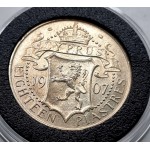 CYPRUS SILVER 18 PIASTRES 1907 KING EDWARD COIN AU+ KEY DATE WORLD COINS