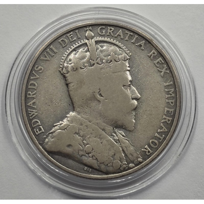 CYPRUS SILVER 18 PIASTRES 1907 KING EDWARD COIN VERY RARE WORLD COINS