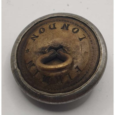 CYPRUS POLICE 1952 - 1959 UNIFORM BUTTON OF BRITISH ADMINISTRATION QEII REIGN