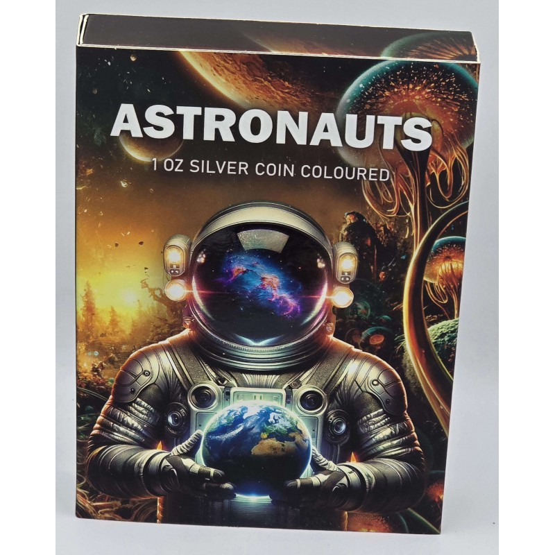 ASTRONAUTS II 2024 1 Oz Silver Coin 5 Dollars Canada GOLD AND SILVER BULLION