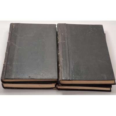 STATUE LAWS OF CYPRUS 1941-1942-1943 -1944-1945-1946-1947 LEATHER HARDCOVER 4 BOOKS COLLECTION