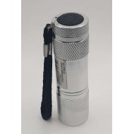 STRONG 9 LED PORTABLE LIGHT TORCH - BANKNOTE FOLD DETECTOR