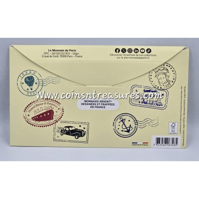 France The Little Prince Duo cardlet 10€ & 50€ silver coins 2026