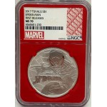 TUVALU 2017 SILVER 1 OZ MARVEL SPIDERMAN NGC MS70 GOLD AND SILVER BULLION