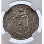 CYPRUS 9 PIASTRE SILVER COIN QUEEN VICTORIA 1901 NGC AU58 WORLD COINS