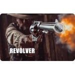 Revolver 2026 Liberia 1/1000 oz Platinum Coin in Card GOLD AND SILVER BULLION
