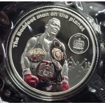 Samoa Mike Tyson Silver 1oz .999 Proof Colored Coin 2024 GOLD AND SILVER BULLION