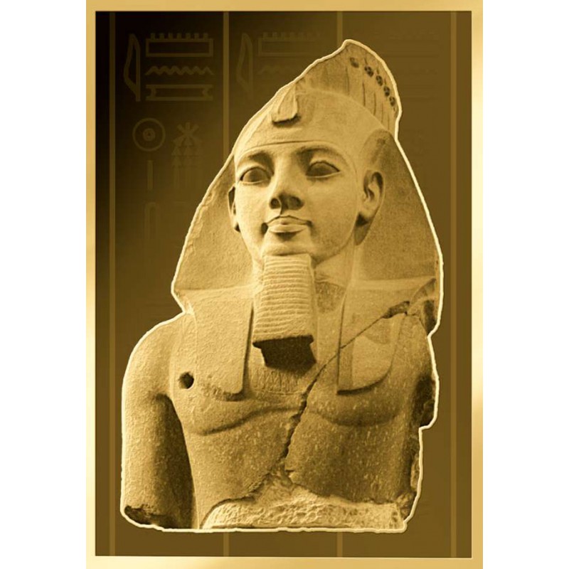 Ramesses II 1/1000 Oz .999 Gold in Coin card 3000 Francs Chad GOLD AND SILVER BULLION