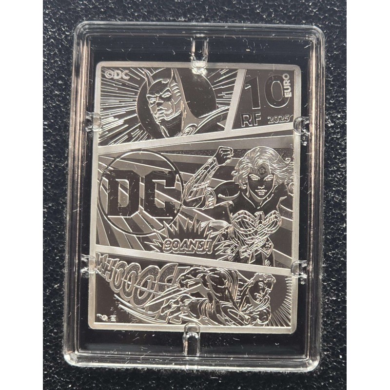 France 2025 DC Comics Superman silver bar Proof coin WORLD COINS
