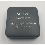 CYPRUS 2017 2 EURO PROOF Paphos in ORIGINAL CASE WITH COA WORLD COINS