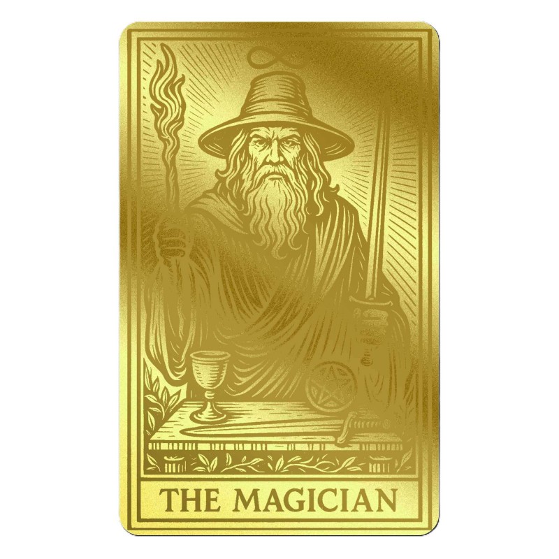 MAGICIAN 1/1000 Oz Gold Coin $12 Liberia 2026 GOLD AND SILVER BULLION