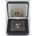 Tokelau Coin Bar 1/500 .999 Gold Mona Lisa Da Vinci GOLD AND SILVER BULLION
