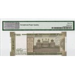 INDIA 500 RUPEES 2016 LETTER L GANDHI PMG 64 EPQ P114c LOW SERIAL NUMBER 9 !!!!! WORLD BANKNOTES
