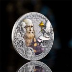 LEONARDO DA VINCI Futurists of the Past 2 Oz Silver Coin 2024 GOLD AND SILVER BULLION