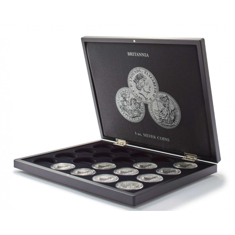 Volterra Presentation case for 20 silver coins Britannia in capsules ACCESSORIES & SUPPLIES