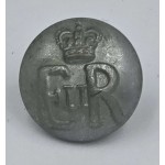 CYPRUS ARMY 50s VINTAGE UNIFORM BUTTON OF BRITISH ADMINISTRATION QEII REIGN ANTIQUES & OTHER COLLECTIBLES