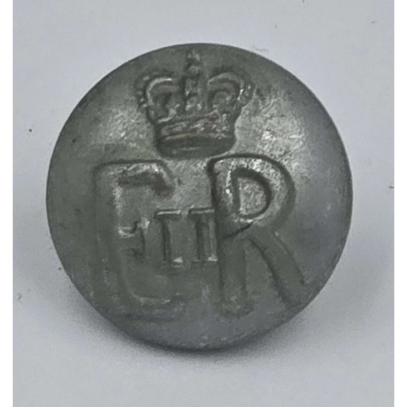 CYPRUS ARMY 50s VINTAGE UNIFORM BUTTON OF BRITISH ADMINISTRATION QEII REIGN ANTIQUES & OTHER COLLECTIBLES