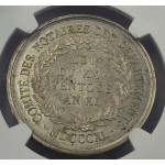 France Napoleon I Silver Medal 1840 Barre Notaries NGC MS62 WORLD COINS