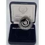 CYPRUS 2008 SILVER PROOF ENTRY TO EURO BOX + COA WORLD COINS