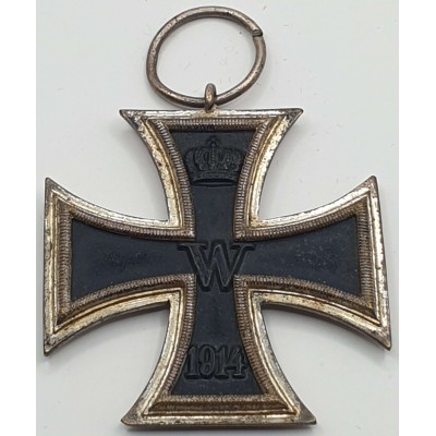 GERMAN WWI 2nd Class ORIGINAL IRON CROSS Medal 1914 (1813)